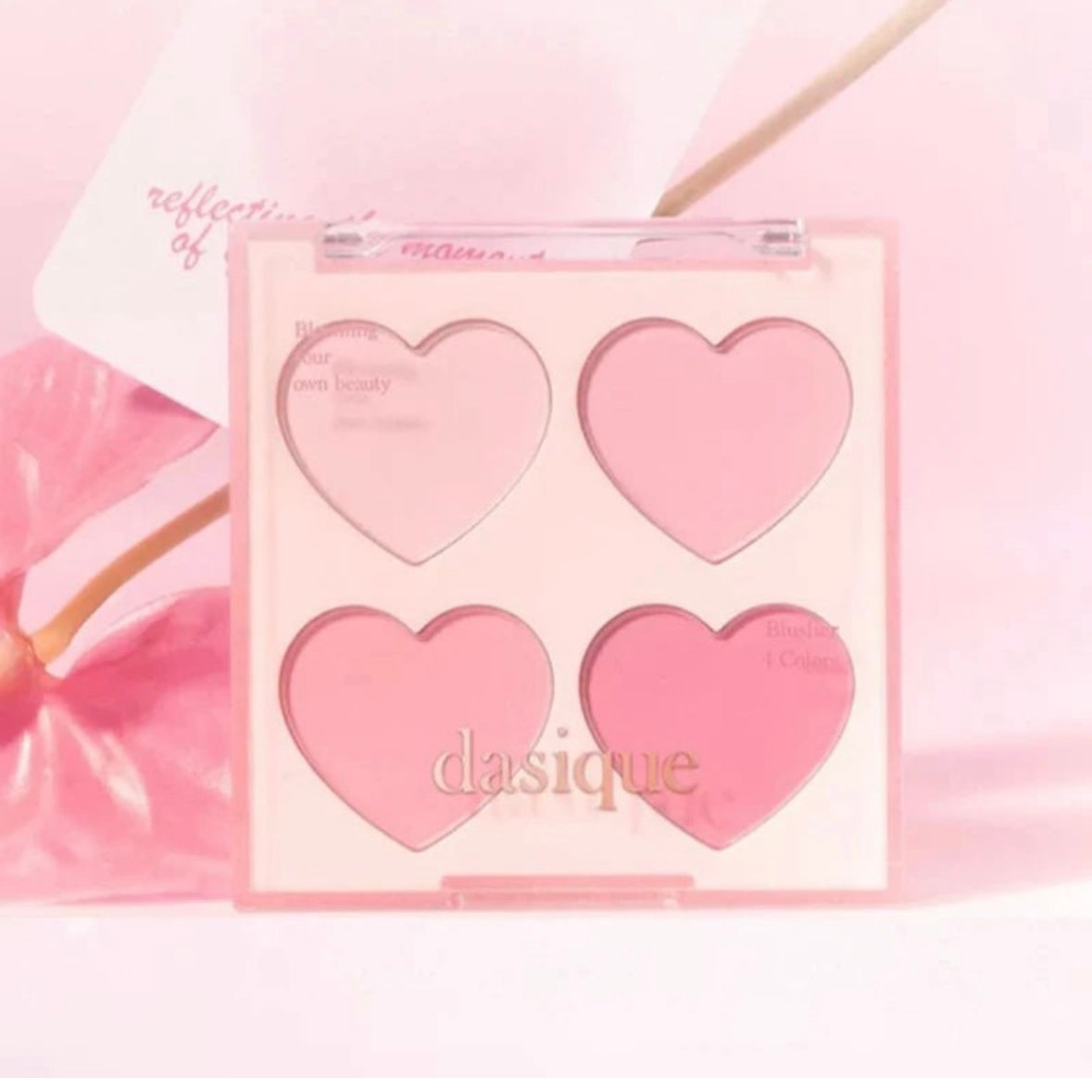 dasique- sweet heart mood cheek palette