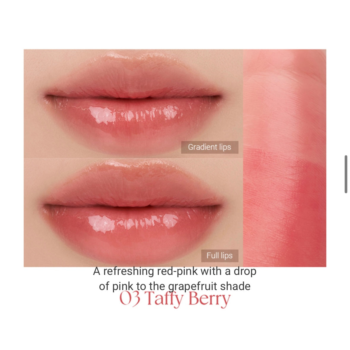 rom&nd - sheer tinted lipstick