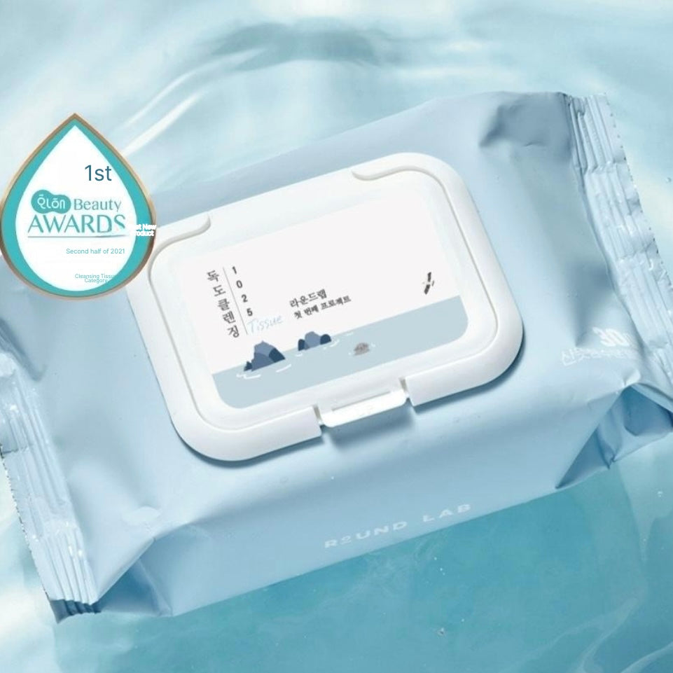 roundlab - 1025 dokdo cleansing tissue (30 pcs)