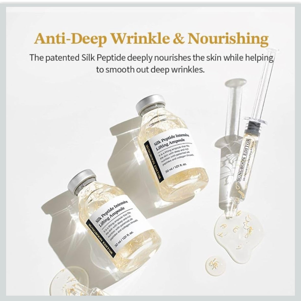 sungboon editor - silk peptide intensive lifting ampoule