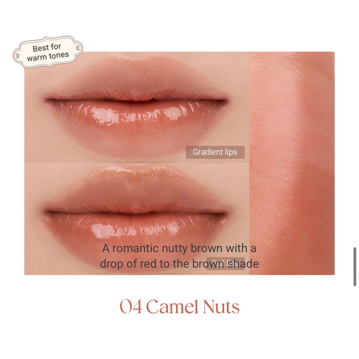 rom&nd - sheer tinted lipstick