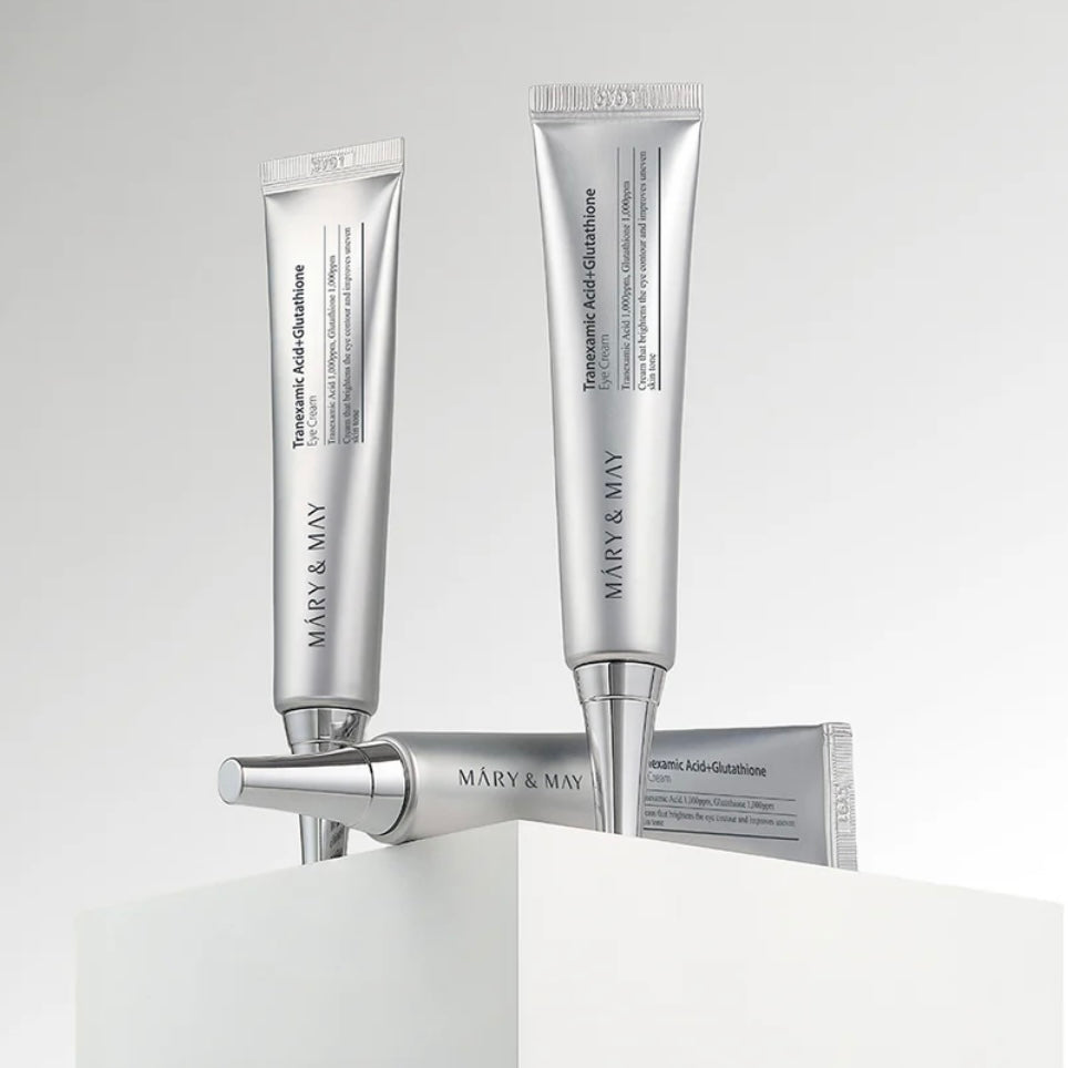 mary&may - tranexamic acid + glutathione eye cream