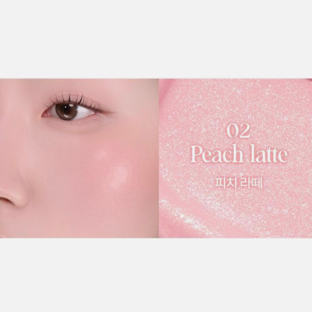 holika holika - luminous milkfit blush