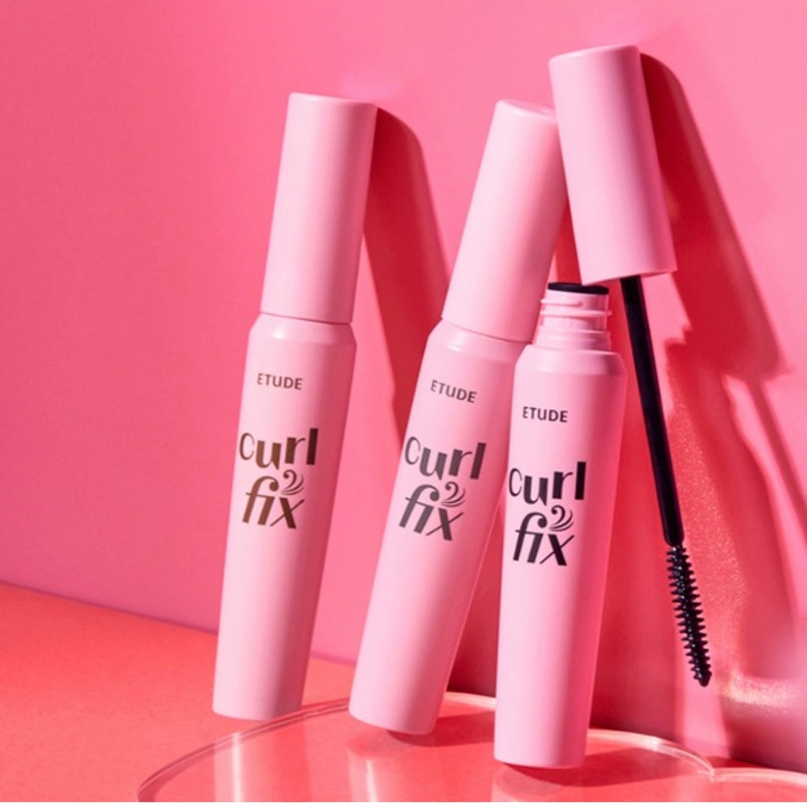 etude - curl fix mascara + curler