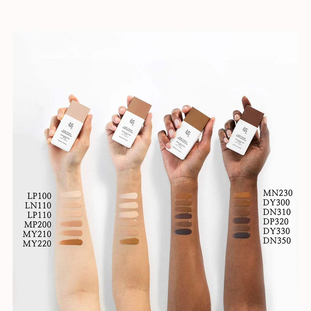 Beauty of Joseon - daily tinted fluid sunscreen