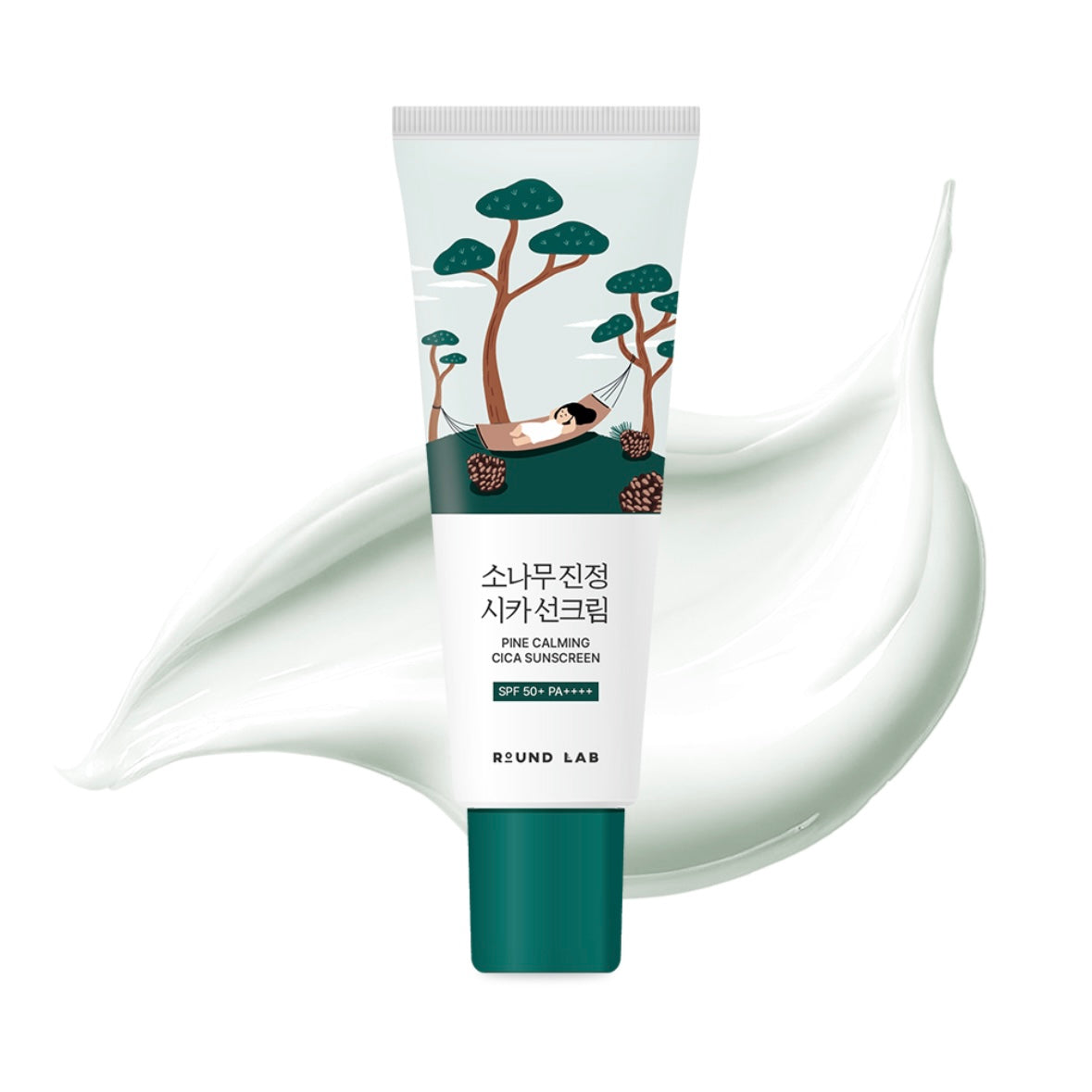 roundlab - pine calming cica sunscreen