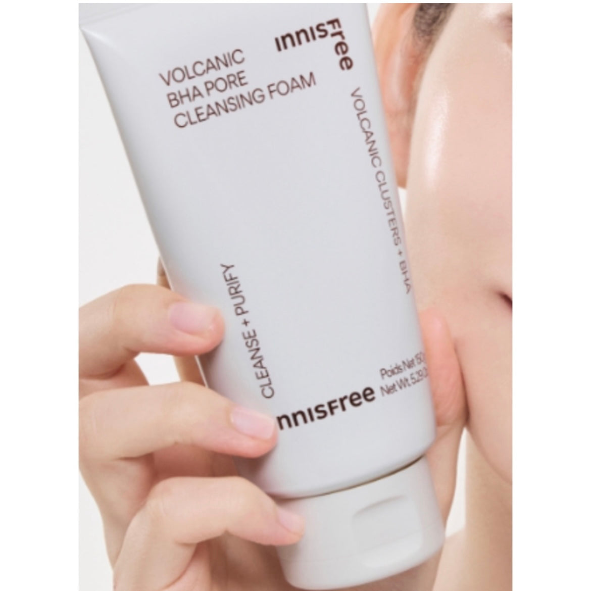 innisfree - volcanic bha pore cleansing foam