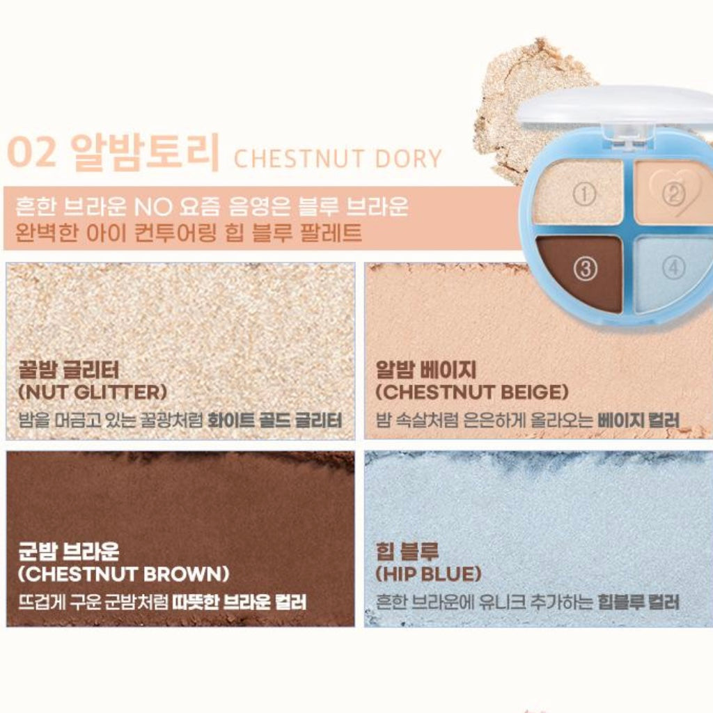 colorgram - tintin dory eye palette